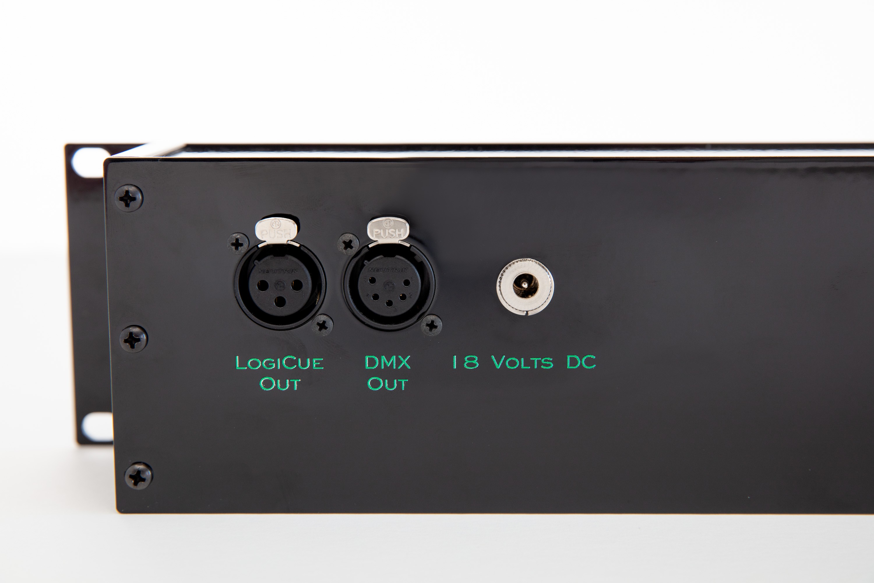 The LogiCue LC12 Digital Cue Light Controller, part of the LogiCue System of cue lights.
