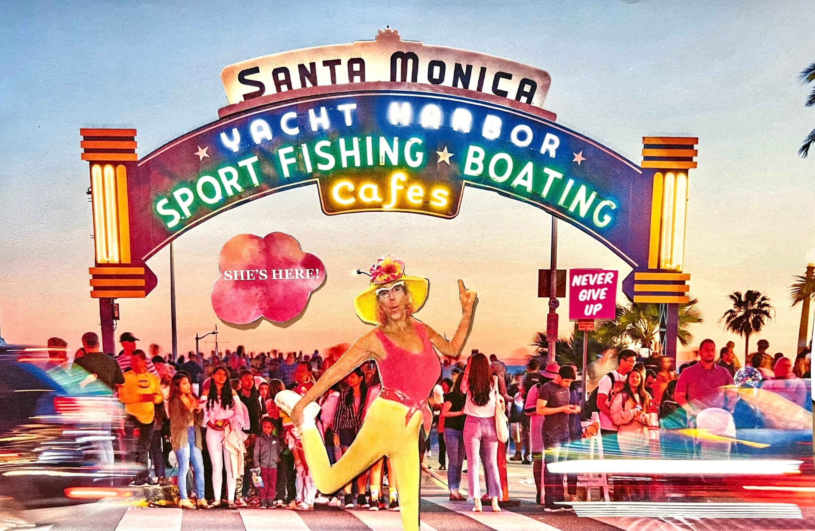 Santa Monica Pier Restaurants, Santa Monica   Pier Rides, Santa Monica Pier Sign, Santa Monica Pier Roller Coaster, Pacific Park Amusements,r