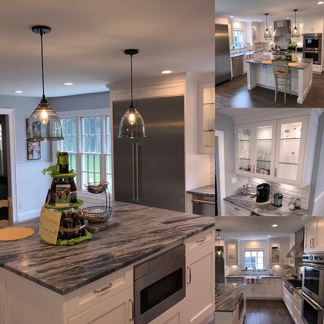Beautiful Kitchen with Cabinets