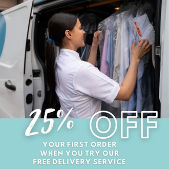 Example of ad, showing a 
25 percent off coupon