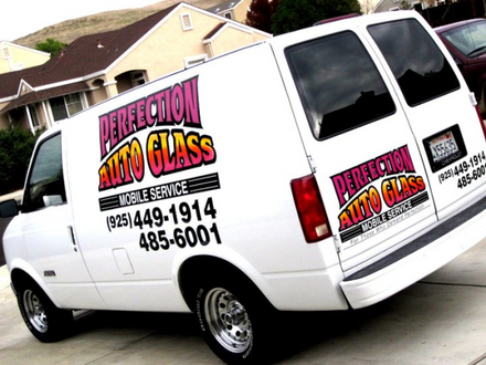 Service vehicle for Perfection Auto Glass