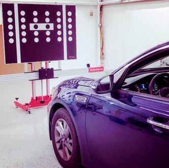 ADAS recalibraton service vehicle for Stop A Crack Auto Glass Repair & Replacement