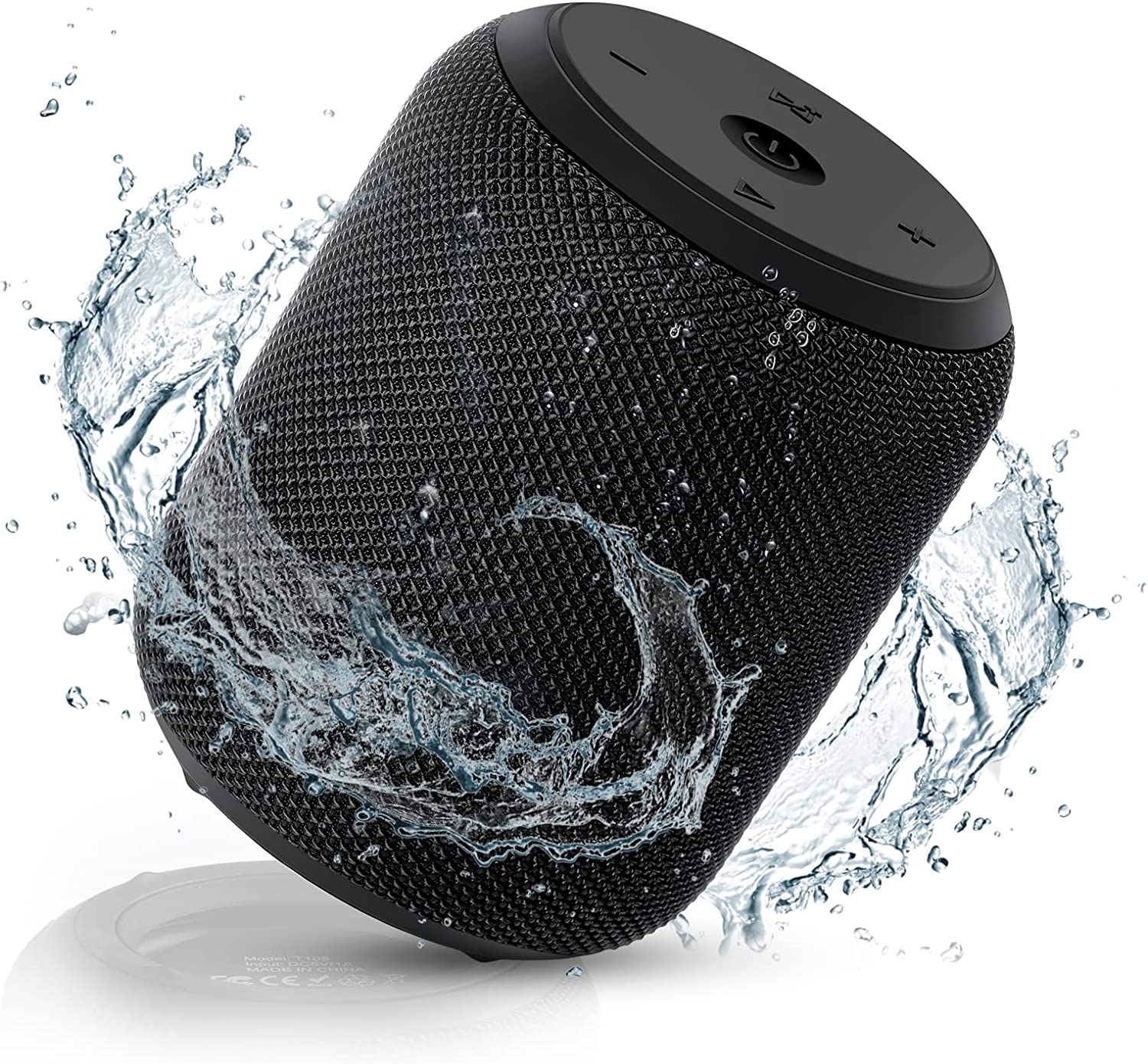 Bluetooth Portable Wireless Speaker with 15W Stereo Sound