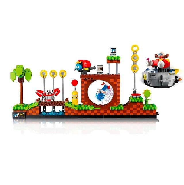 LEGO Ideas Sonic The Hedgehog – Green Hill Zone 21331 Building Set for Adults