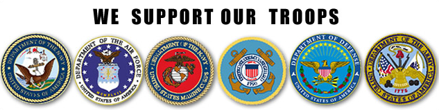 WE SUPPORT OUR TROOPS.
In America, all good comes from those who rise to the occasion.
Say thank you to our troops today.