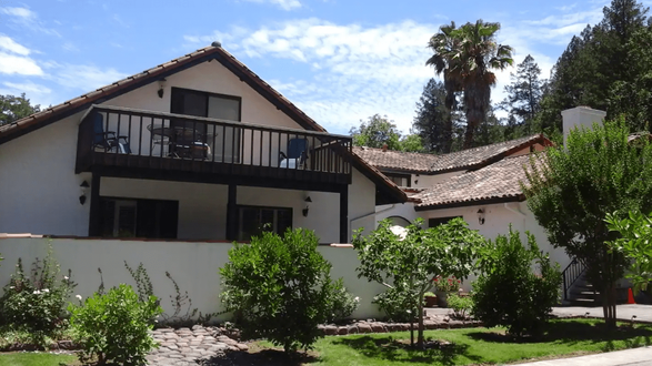 Spanish Villa Outside View