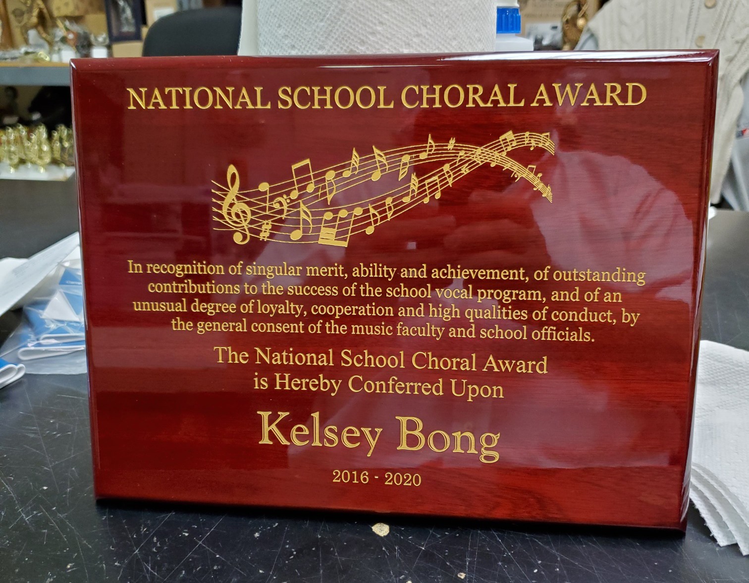 National School Choral Award