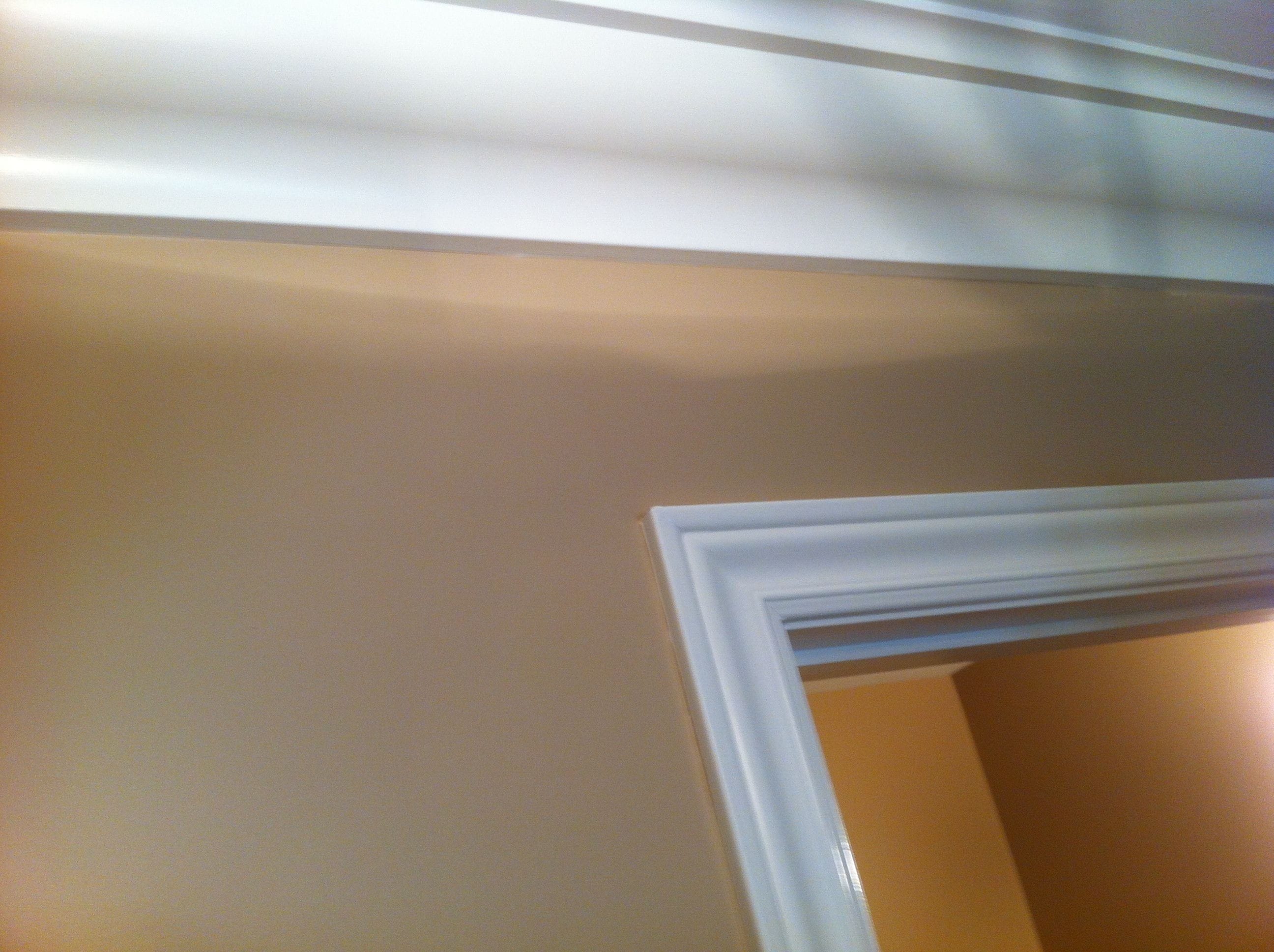 A recent painter job in the  area