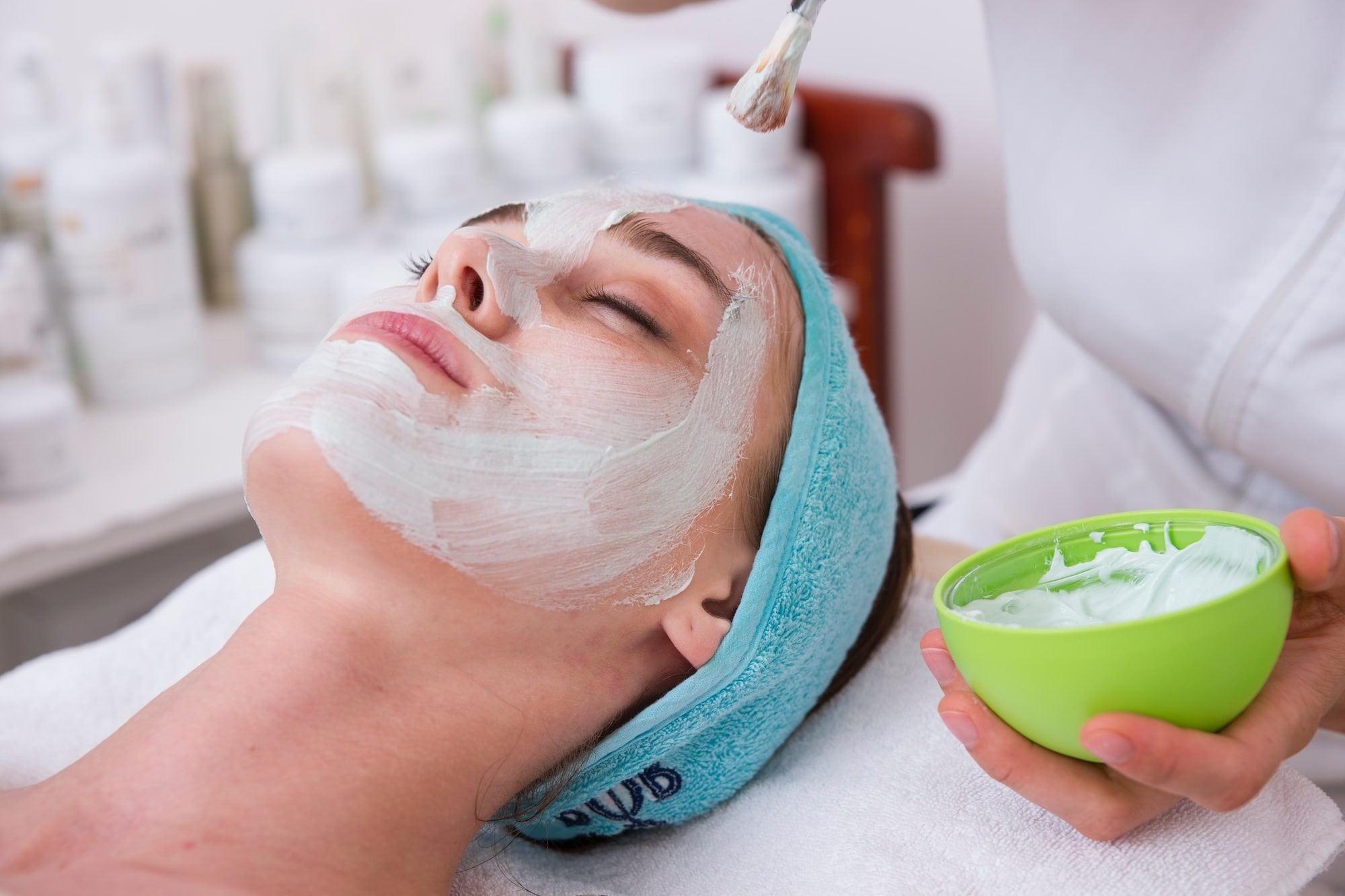 our express facial is 30 minuts, includes: cleanse,massage, mask, serums and moisturizer.$35