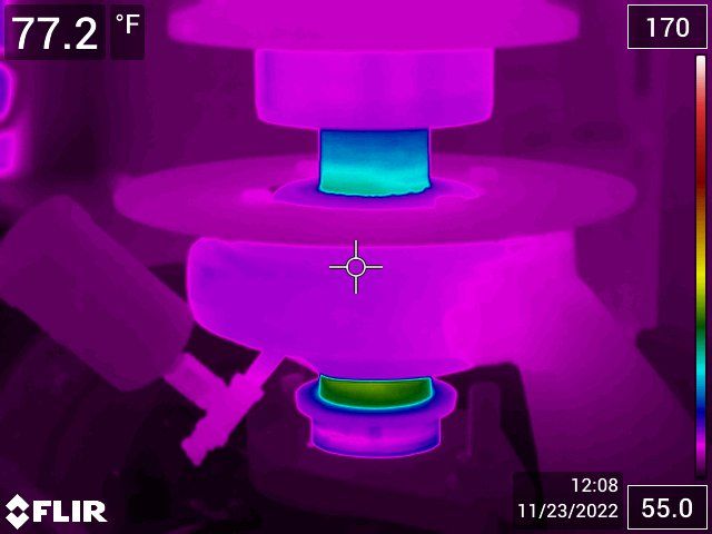 Thermal bearing pic in the field