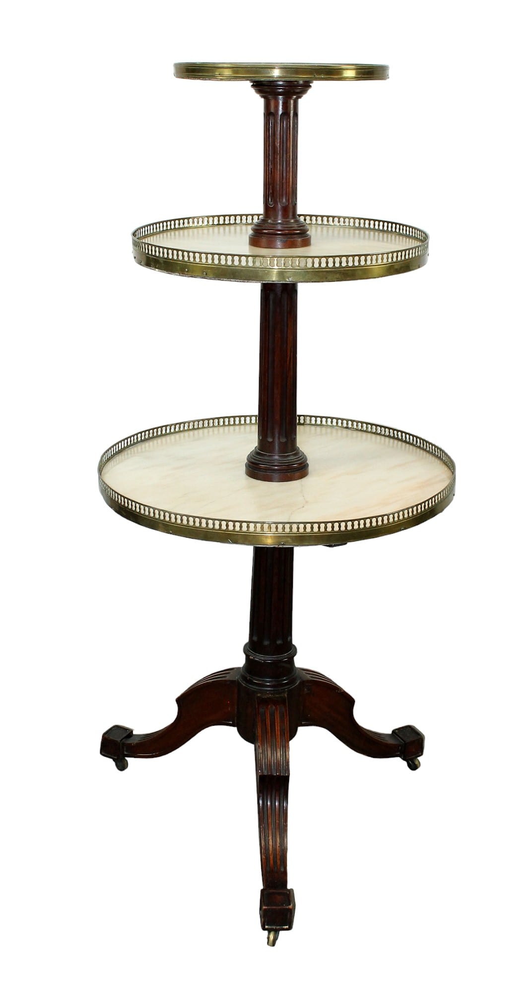 French neo classical marble pastry stand