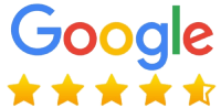4.9 star rating based on 13 reviews on Google