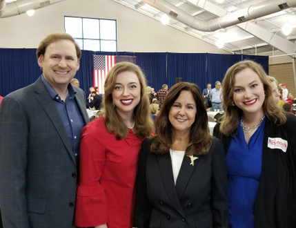 Jim, Stacie,Karen Pence, and Carrie