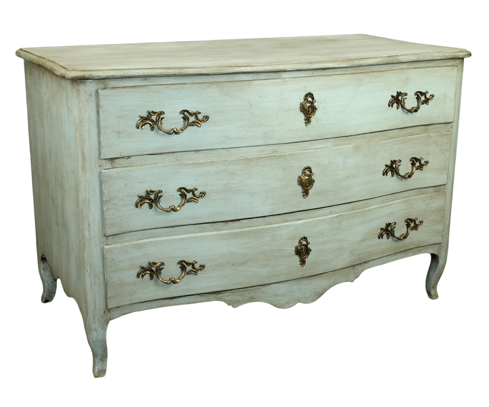 French 18th century Louis XV painted commode