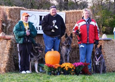 1st place advanced Mich K9 Challenge with DS Becker