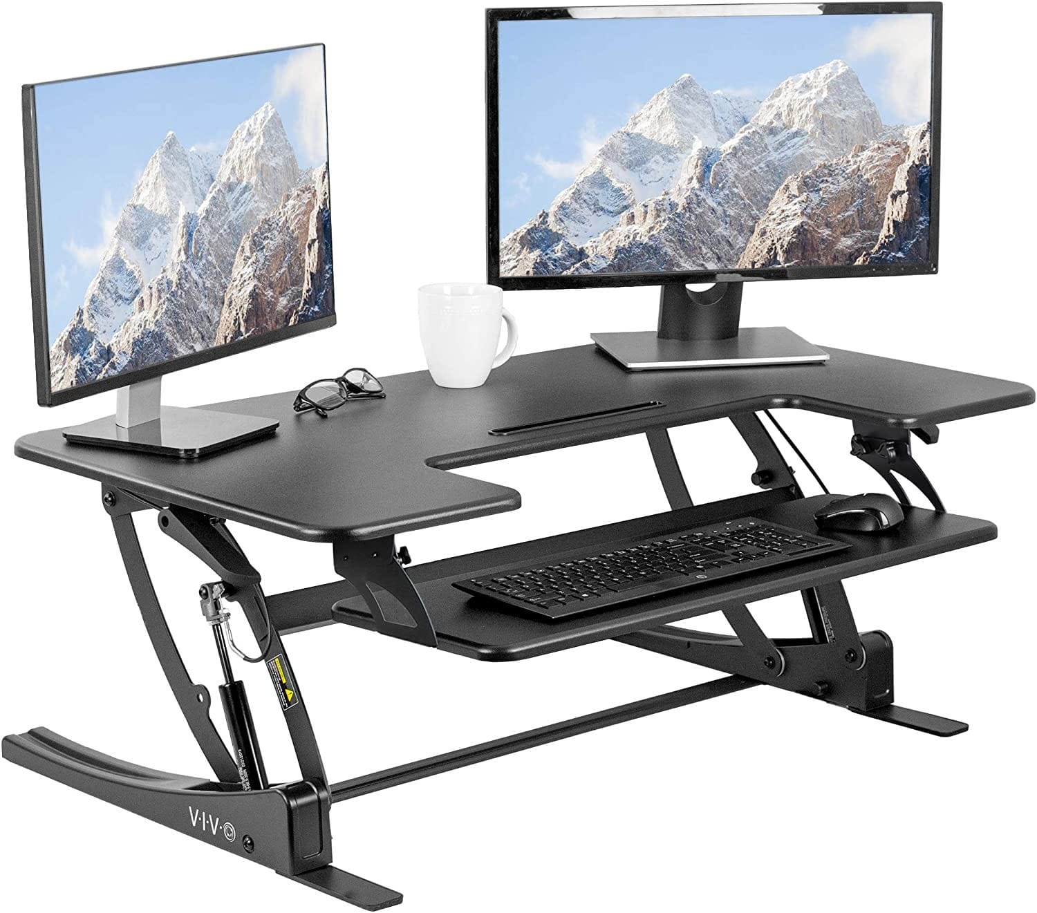 Vivo Height Adjustable Stand Up Desk