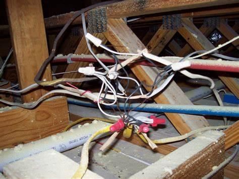 A recent electrician job in the  area