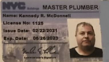 NYC Master Plumber License