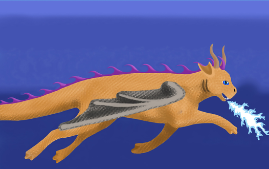 Asantra's creature in it's water form.