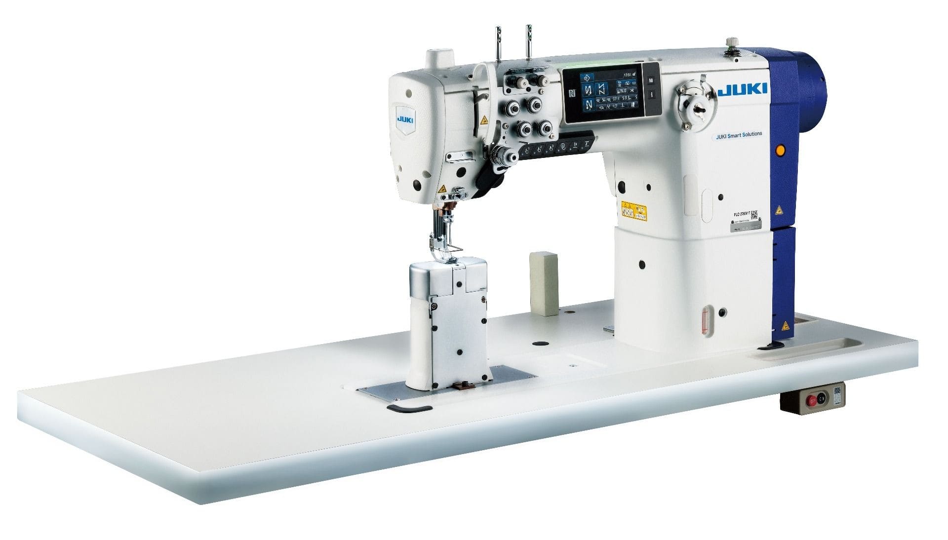 JUKI PLC-2700V-7 Series
Semi-dry Direct-drive, Post-bed, Unison-feed, Lockstitch Sewing System with Vertical-axis Large Hook
PLC-2710V-7
PLC-2760V-7