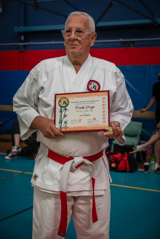 8thDan Senjutsu Ryu Ju-Jitsu Awarded Life Member October 2023
