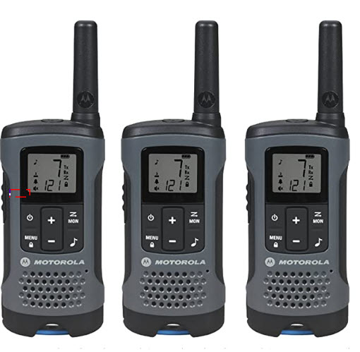 3 Motorola T200TP Talkabout Radio Walkie Talkies