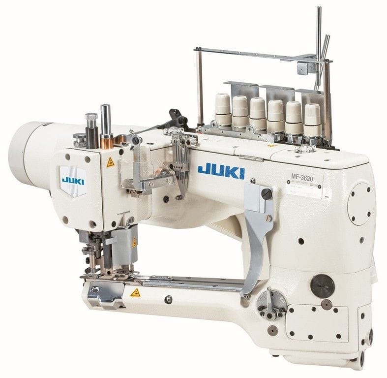 JUKI MF-3620
4-Needle, Feed-Off-The-Arm, Flatseamers, Top and Bottom Coverstitch Machine