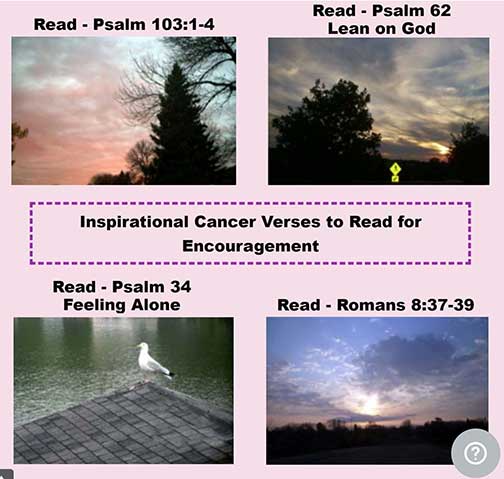 Various scripture in the Bible to read during trials in life. 