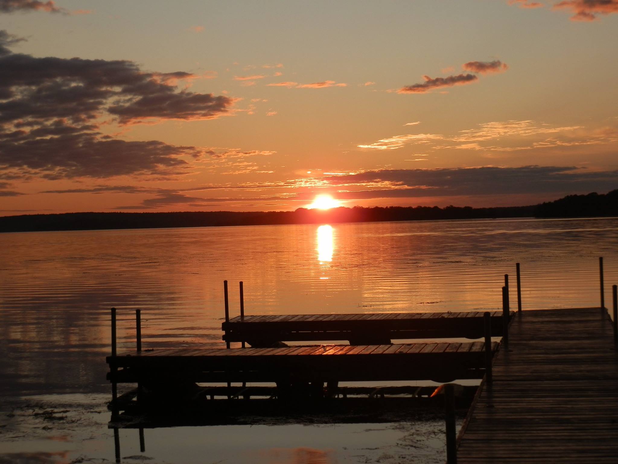 Sunset View at Lake