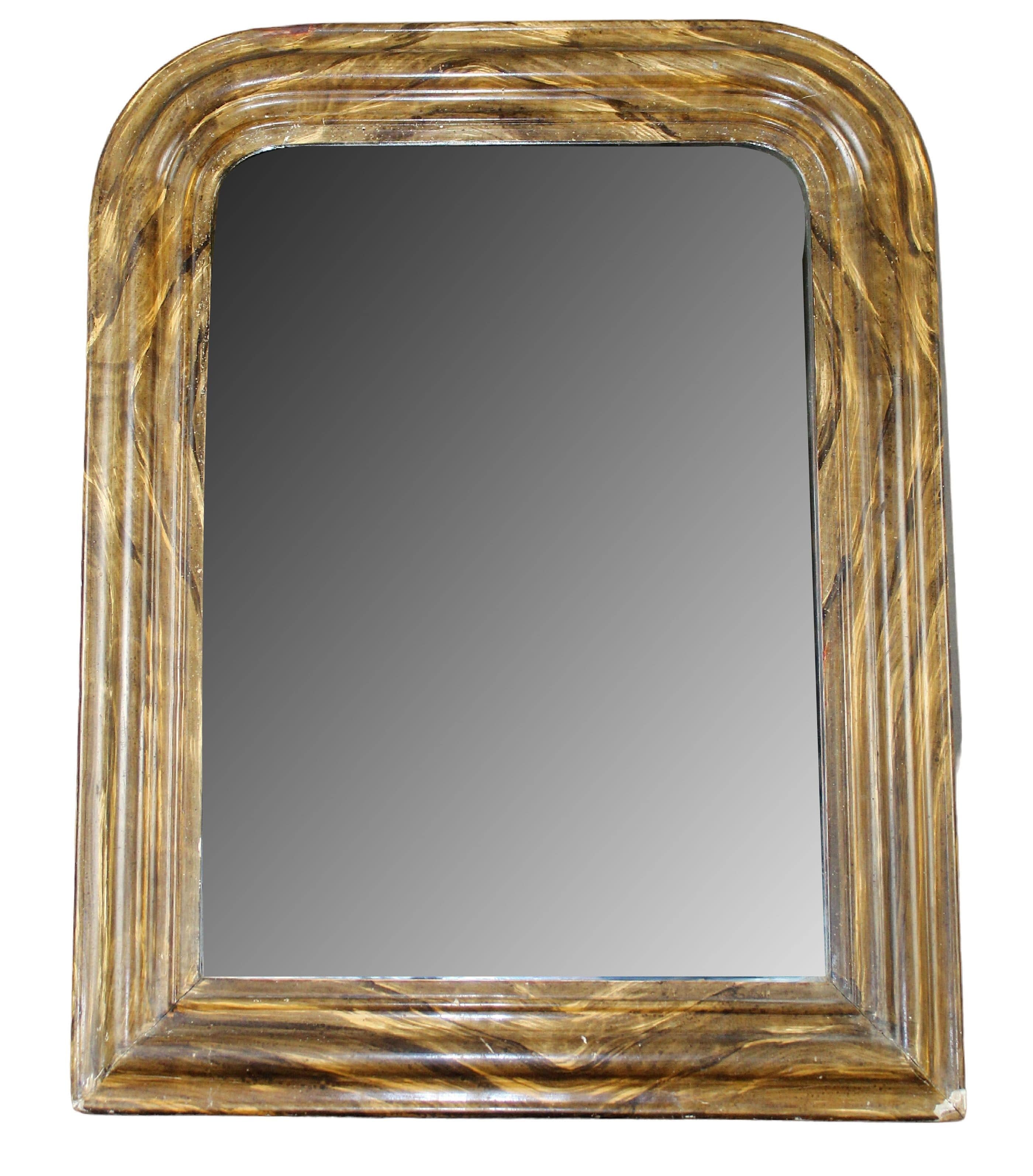 French Louis Philippe petite mirror