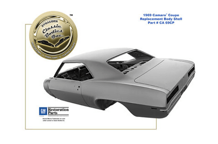 1969 Chevrolet Camaro Body Shell