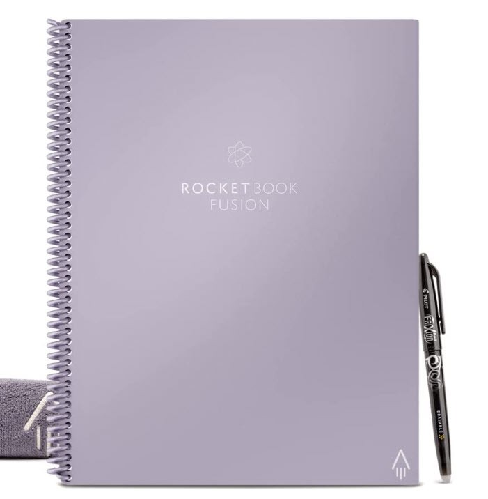 Pink Rocketbook Smart Reusable Notebook 8.5 x 11