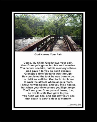 God knows our painafter watchingJesus die.