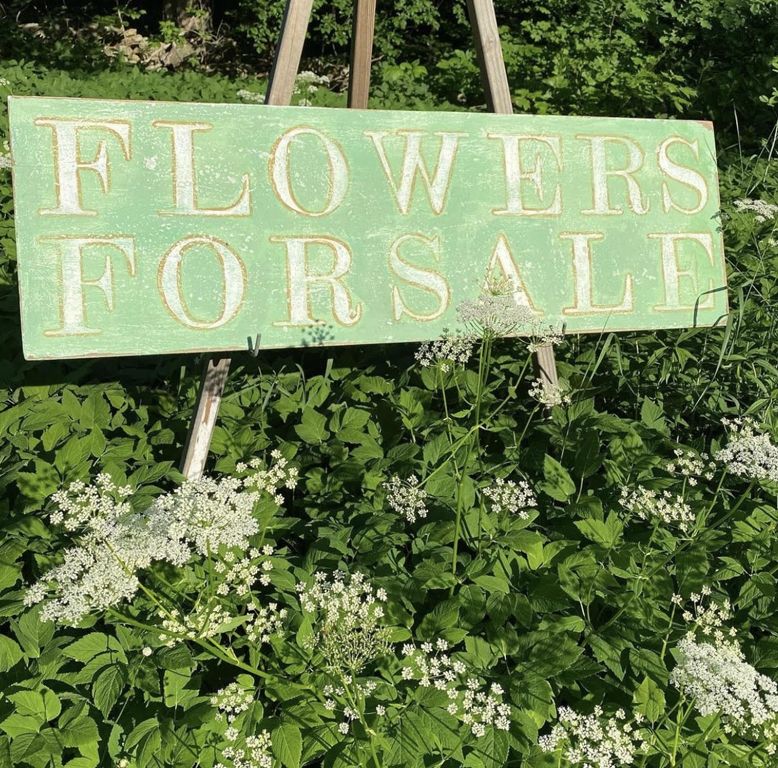 Flowers For Sale Sign