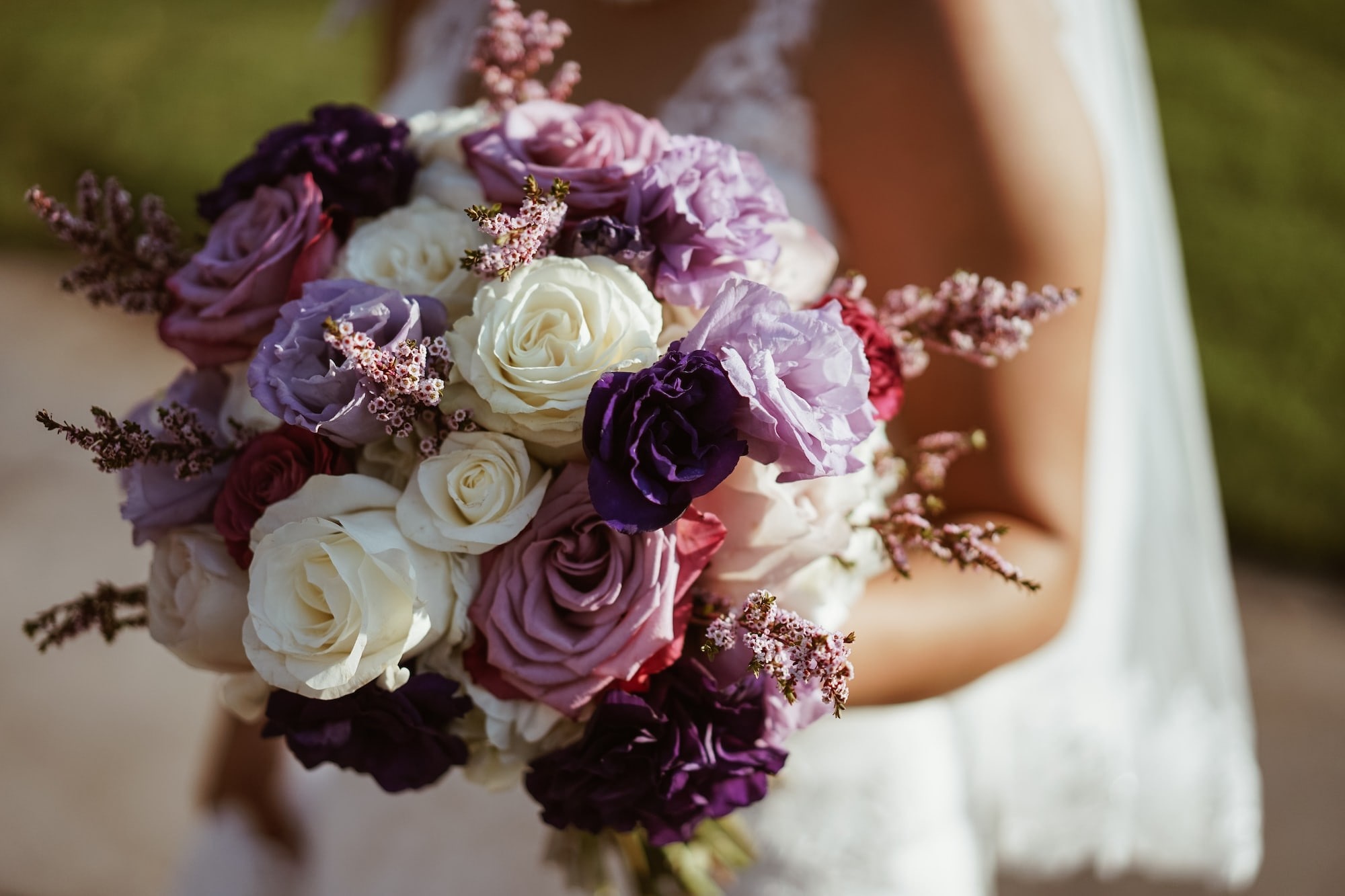 As the Bride walks up the aisle at her Wedding Ceremony, the Bride stops and hands her mother a flower from her bouquet and they embrace. After the Wedding Cere
