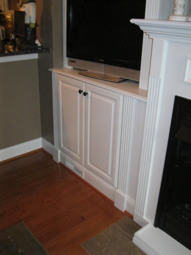 A recent custom cabinet builders job in the  area