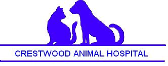The logo of the Crestwood Animal Hospital