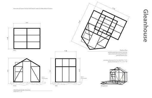 Optical green house frame with fabricated cast shadow
Photoshop images
©studiojameslong