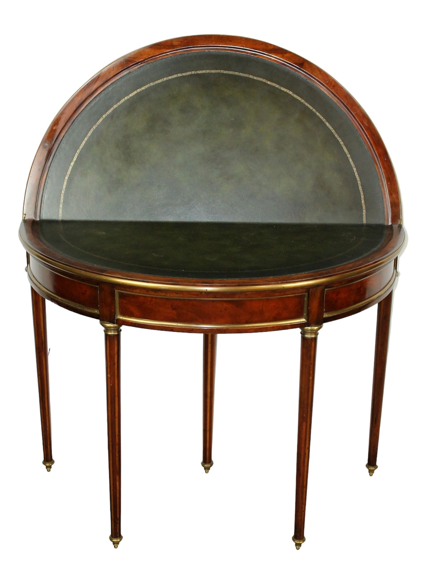 EJ Victor demi lune flip top game table