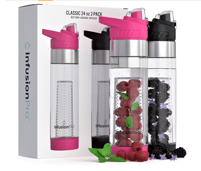 Infusion Pro 24 oz Fruit Infuser Water Bottle