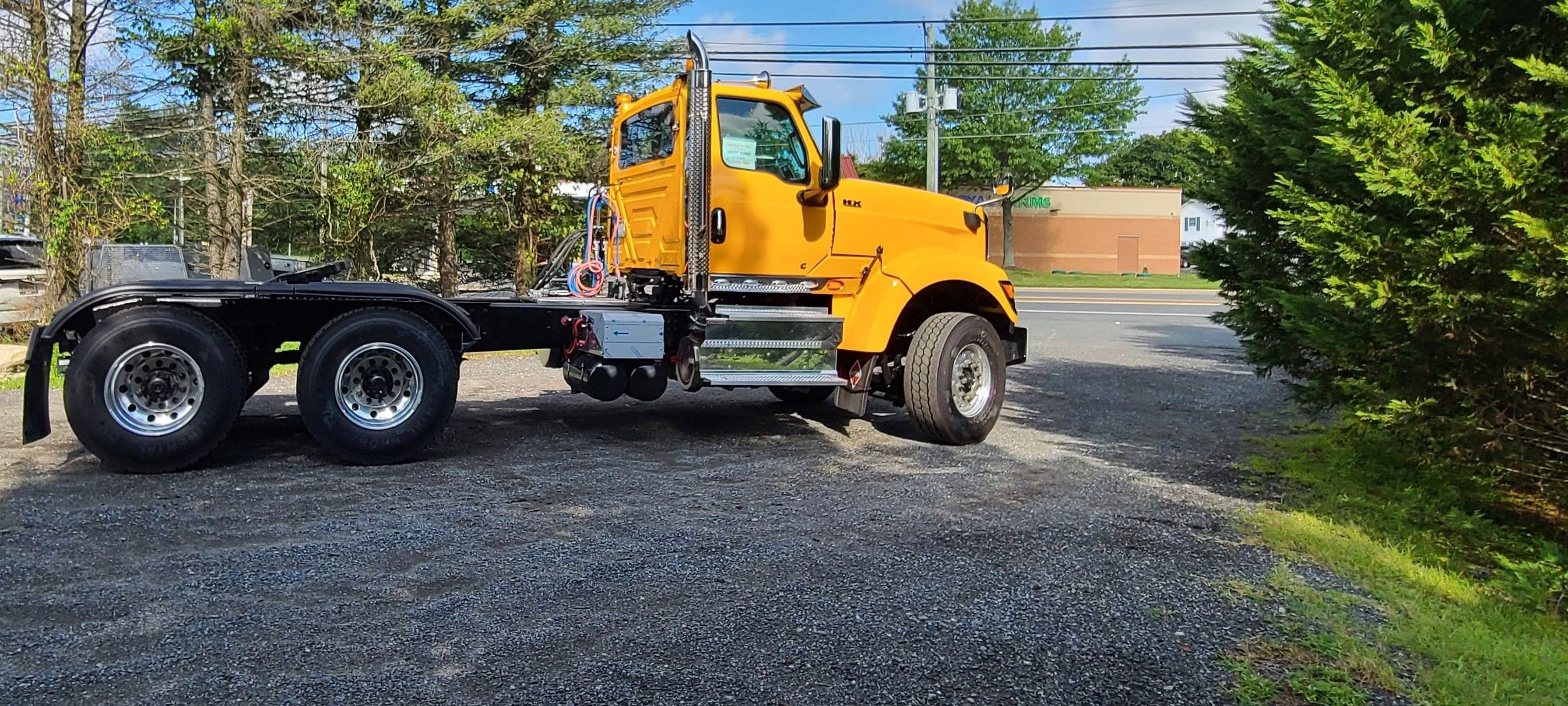 Swivel Style Snow Plow Truck