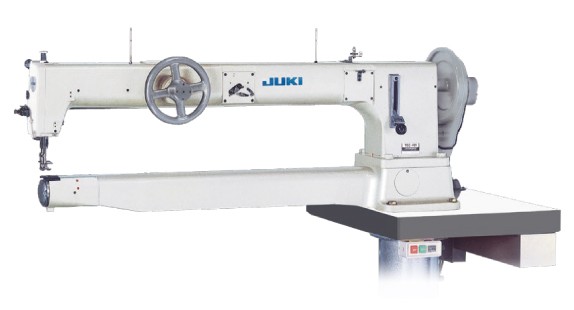 JUKI TSC-461U
Super-Long Cylinder-Bed, 1-Needle, Lockstitch Machine with Large Shuttle-Hook for Extra Heavyweight Materials