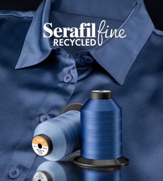 AMANN 
SERAFIL FINE RECYCLED 
Polyester continuous filament