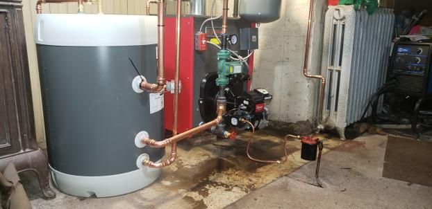 A recent boiler installation companies job in the Stroudsburg, PA area
