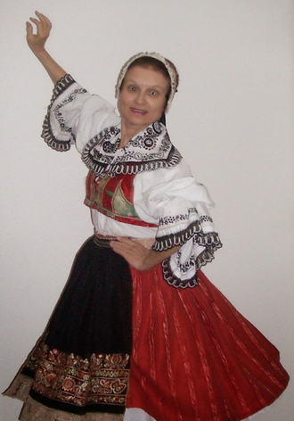 Genuine Czech Folk Costume From The Town Of Kyjov