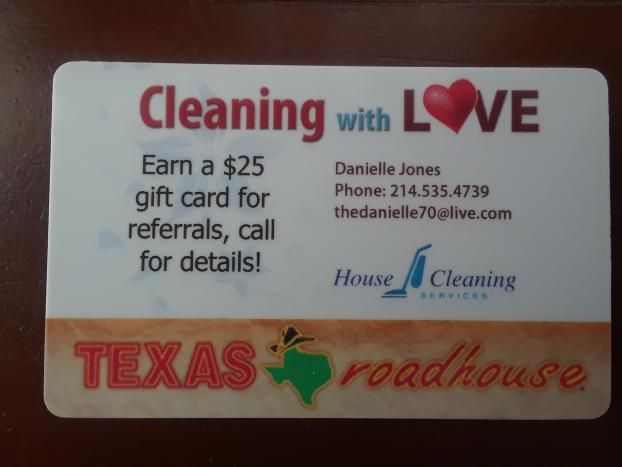 On location at Cleaning with Love, LLC, a Cleaning Service in Arlington, TX