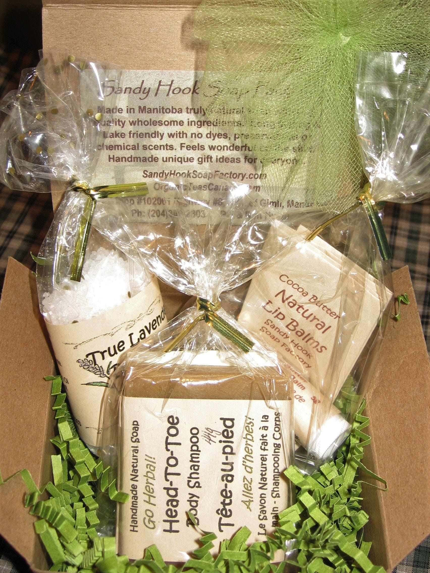 Handmade in Canada soap gifts in every price range for everyone on your gift giving list.  Locally make by us with care in Gimli Manitoba.  Great ingredients!