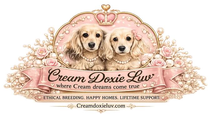 Cream Doxie Luv2
