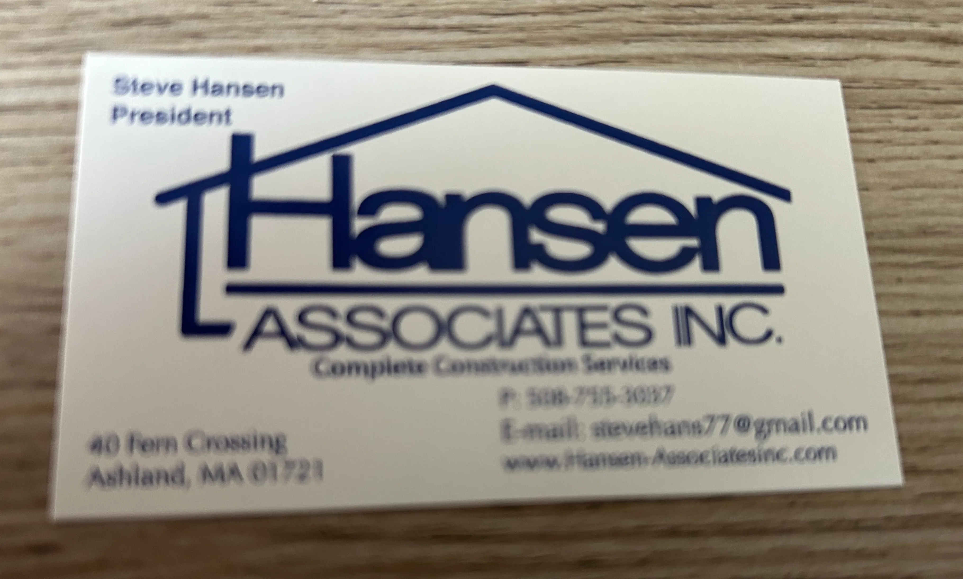 Hansen Associates Inc