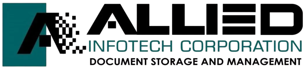 Allied Infotech Logo. The letter A with digital squares.
